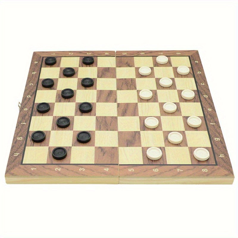 Jeu 3-en-1 – Échecs, Backgammon et Gobang