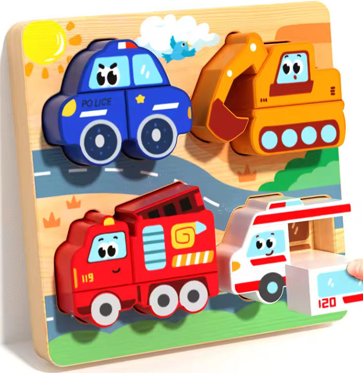 Puzzle Montessori en Bois