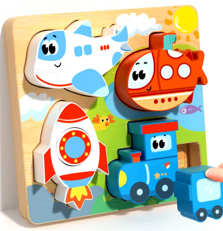 Puzzle Montessori en Bois