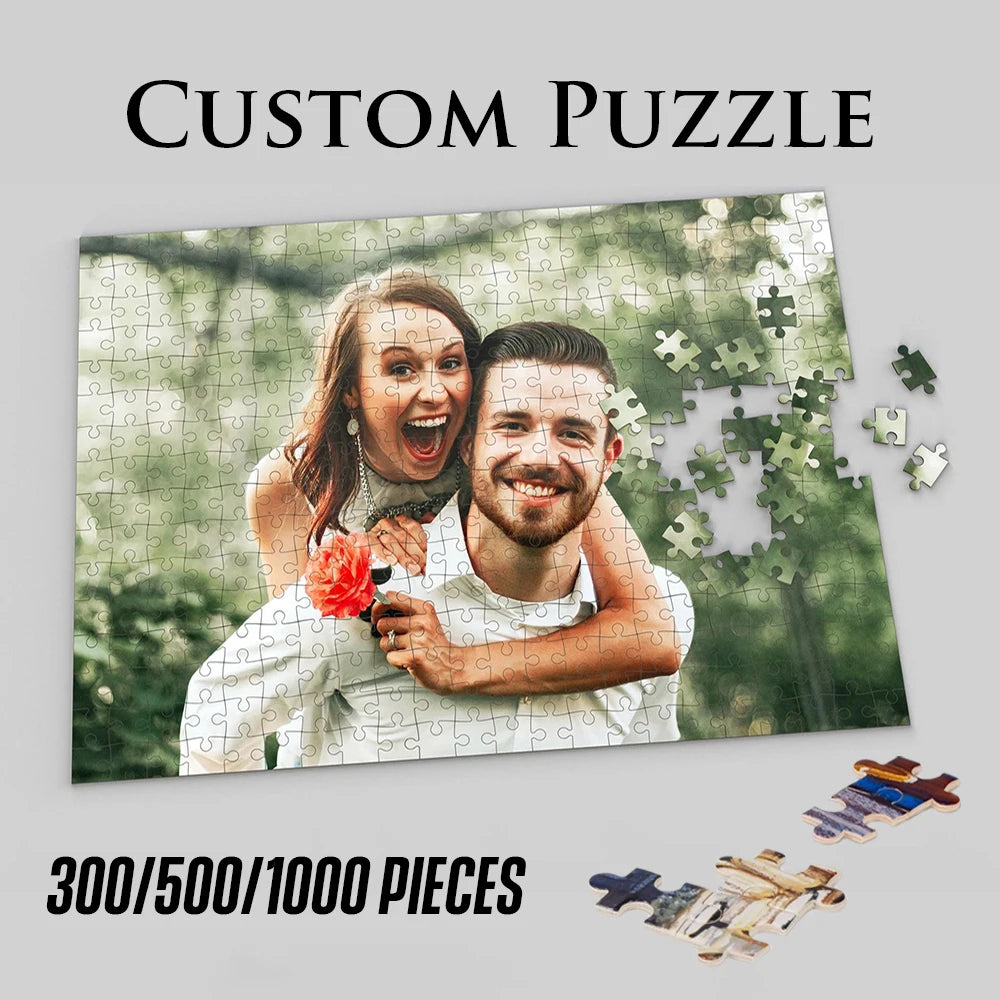 Puzzle personnalisable en bois