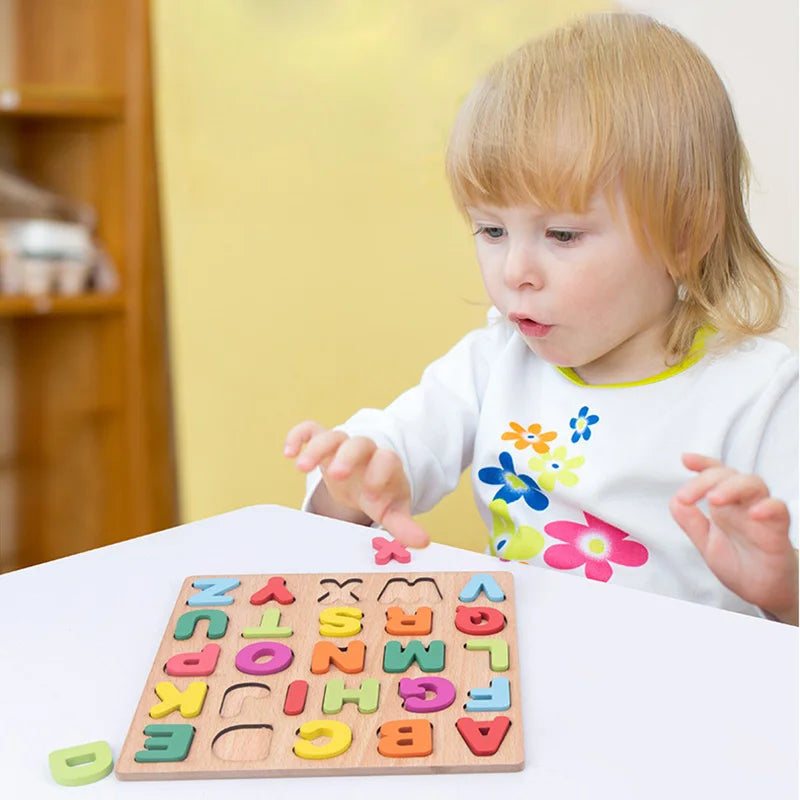 Puzzle Montessori en Bois