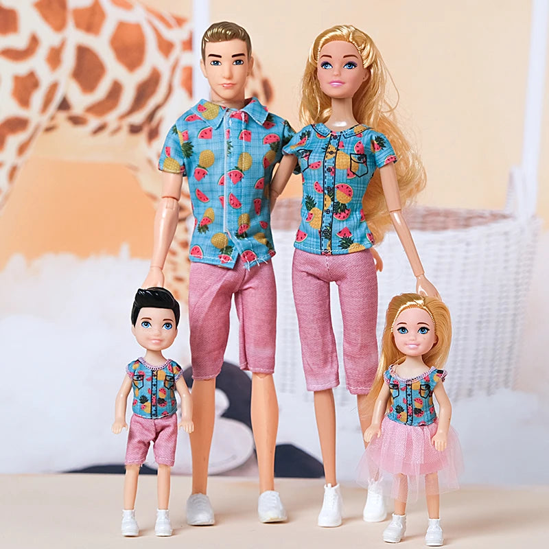 Poupée Famille Barbie Articulée