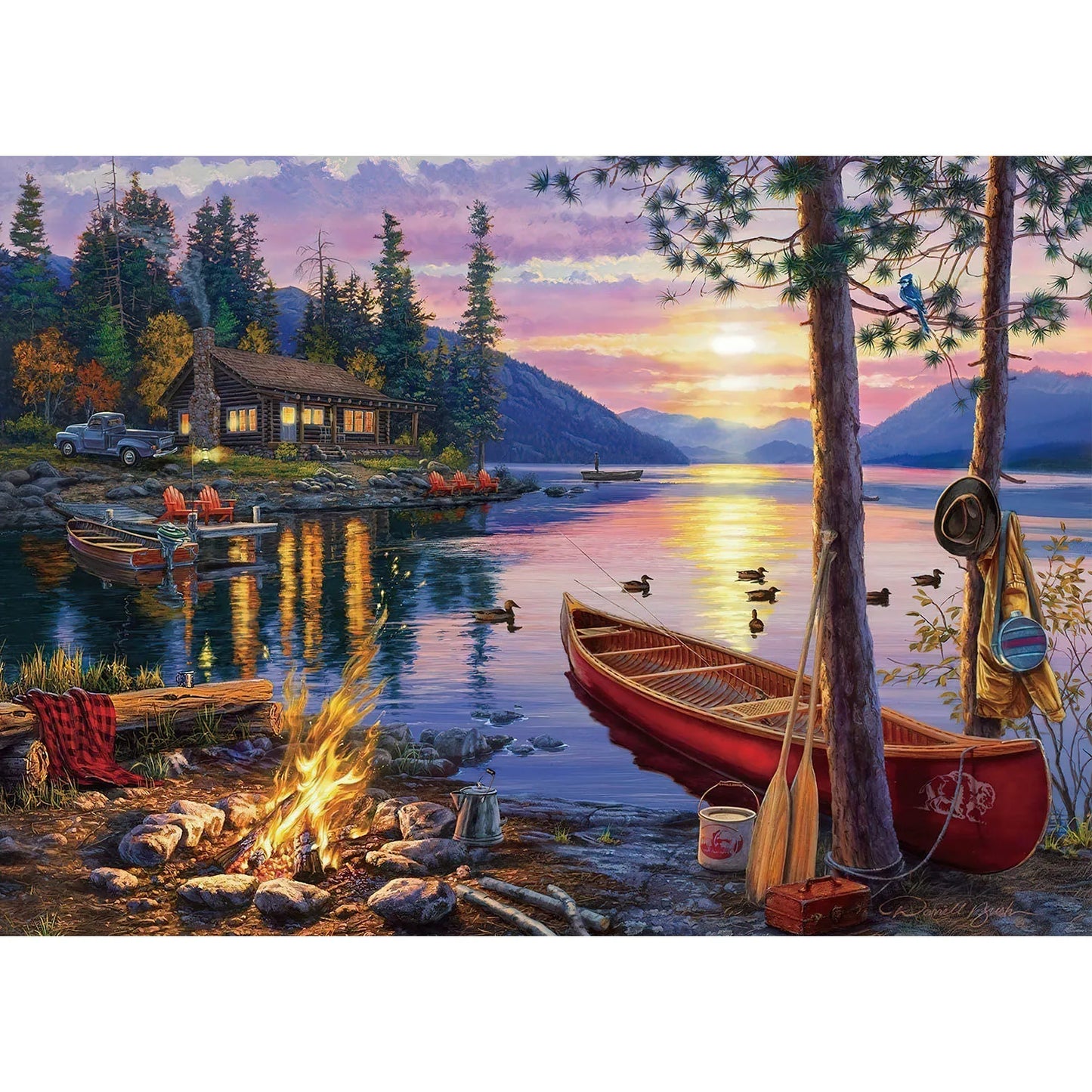 Puzzle 1000 pièces – Darrell Bush