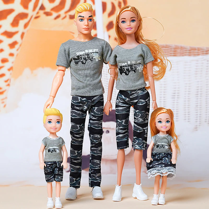 Poupée Famille Barbie Articulée