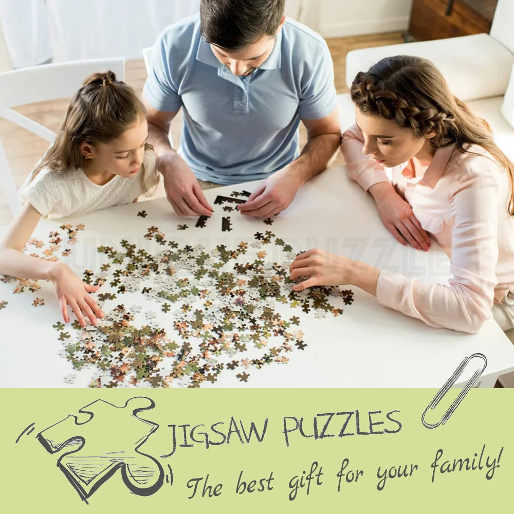 Puzzle personnalisable en bois