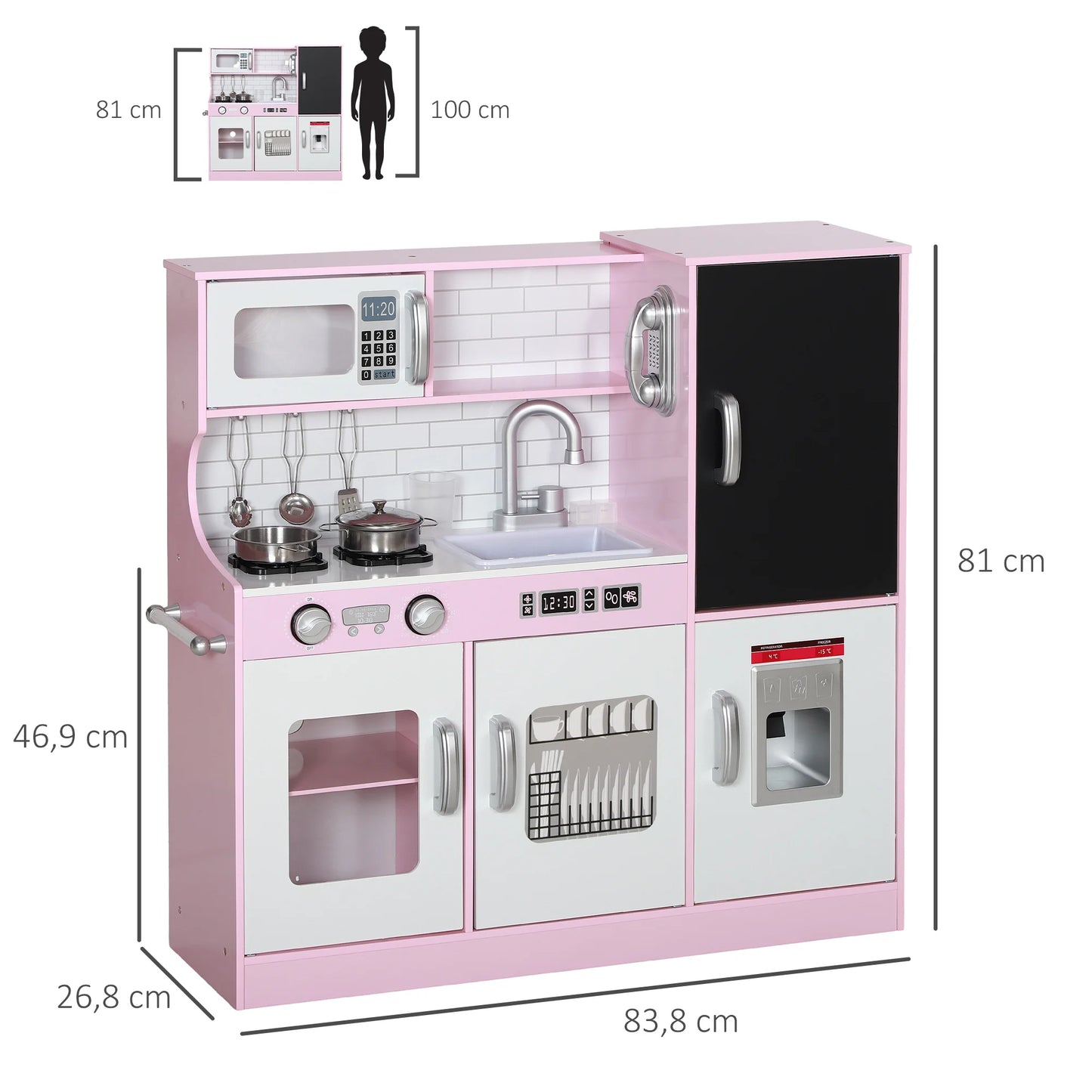 Cuisine en Bois pour Enfants