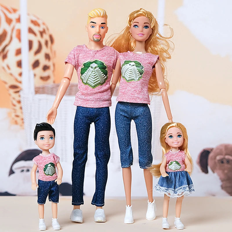 Poupée Famille Barbie Articulée