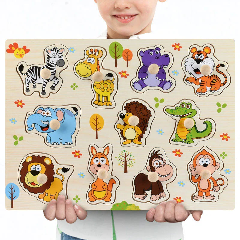 Puzzle Montessori en Bois