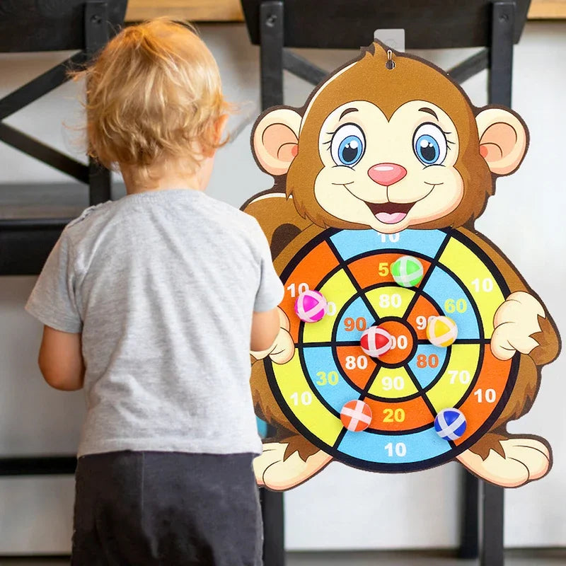 Balles Adhésives et Cible pour Enfants