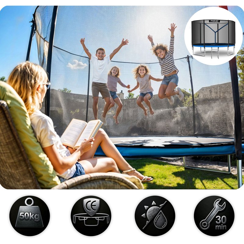 Trampoline de Jardin