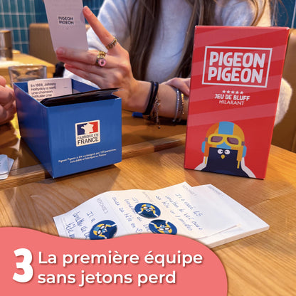 Pigeon Pigeon – Jeu de bluff et d’imagination