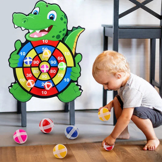 Balles Adhesives et Cible pour Enfants