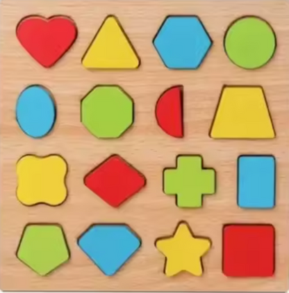 Puzzle Montessori en Bois