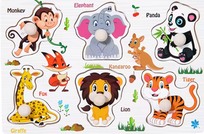Puzzle Montessori en Bois