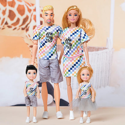 Poupée Famille Barbie Articulée