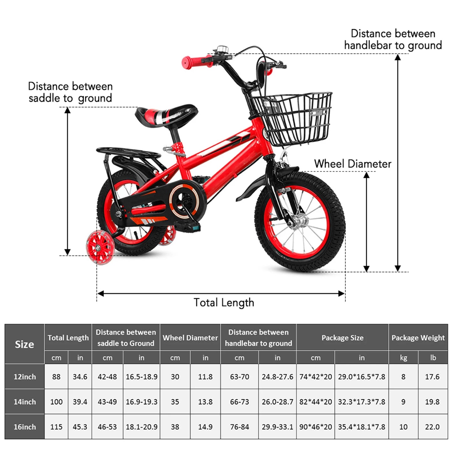 Vélo Enfant 16 Pouces