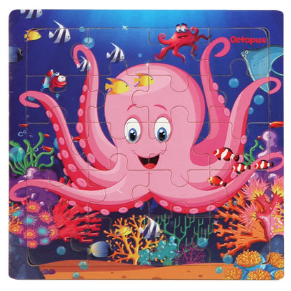Puzzle en bois pour enfants – Animaux