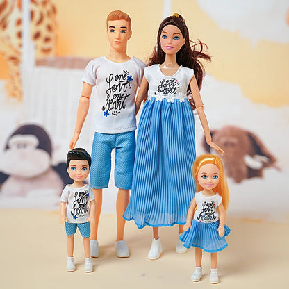 Poupée Famille Barbie Articulée