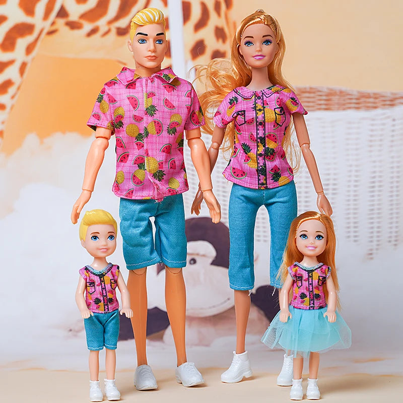 Poupée Famille Barbie Articulée